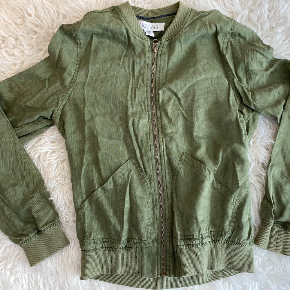 Green Bomber Jacket